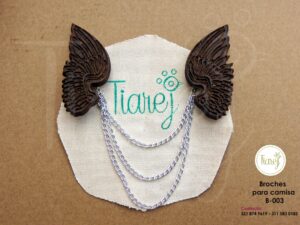Broches para camisa Alas 1