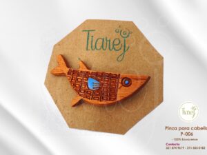 Pinza para cabello Pez