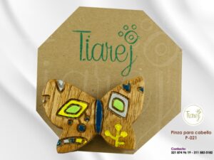 Pinza para cabello Mariposa 3
